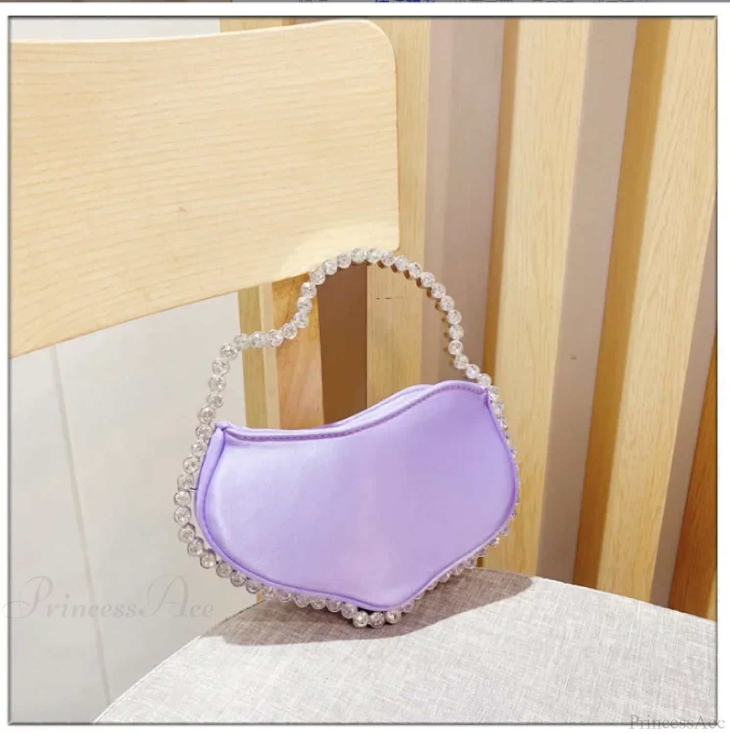 Sequin Diamond Cloud Shape Evening Wristlet color same picture7 wristlet-250126