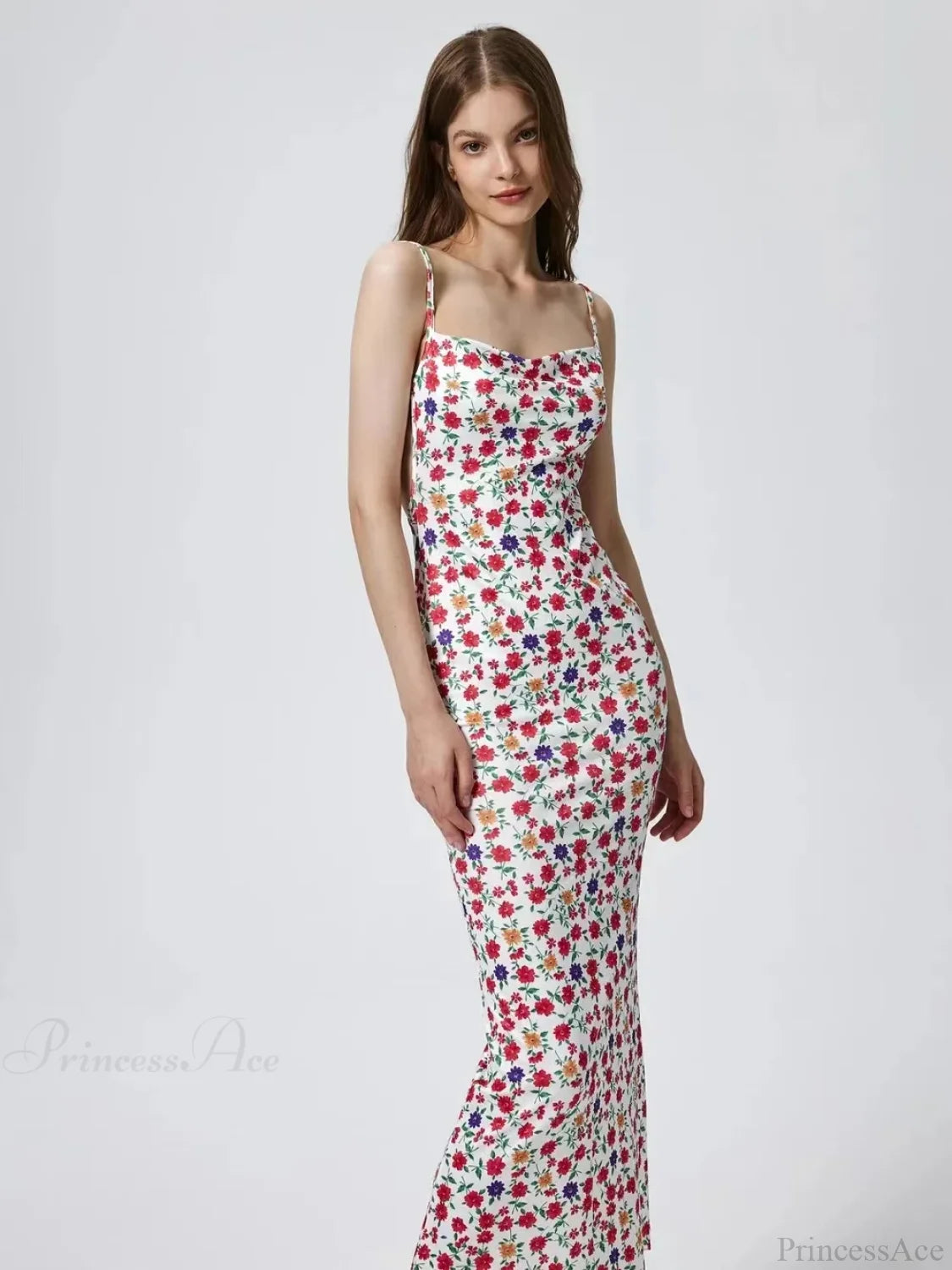 Sexy Backless Slimming Beach Floral Dress MULTI / S floraldress-250126