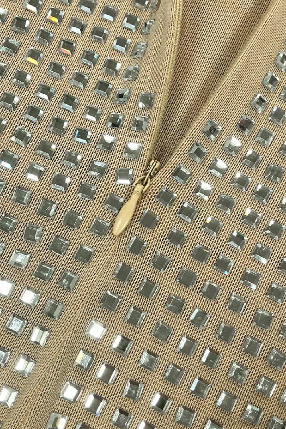 Sexy Fitted Strapless Beaded Wedding Dress