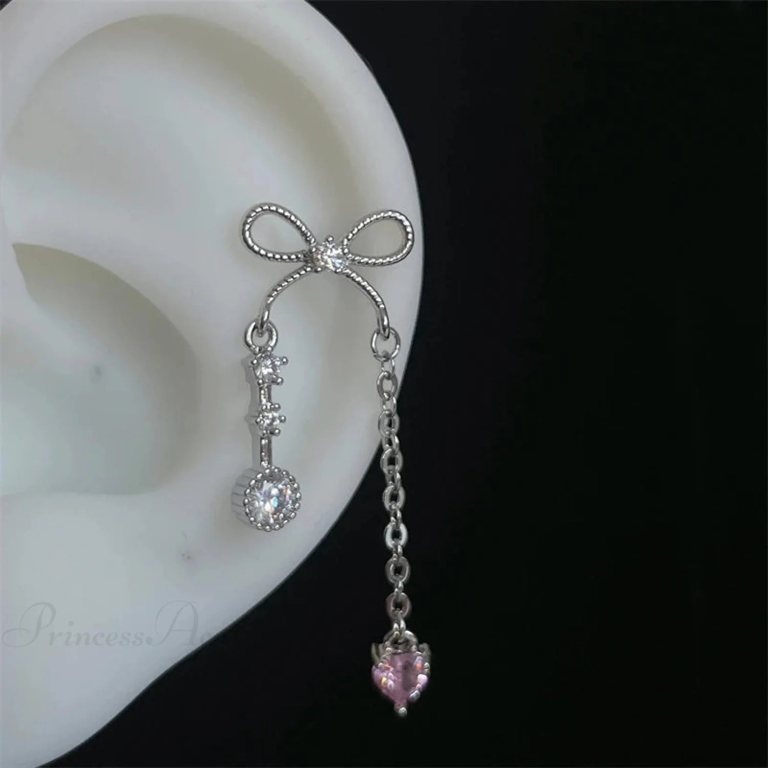 Shiny Saturn 316L Stainless Steel Stud Earring color16