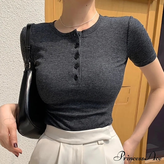 Short Sleeve Cotton Tee Shirt