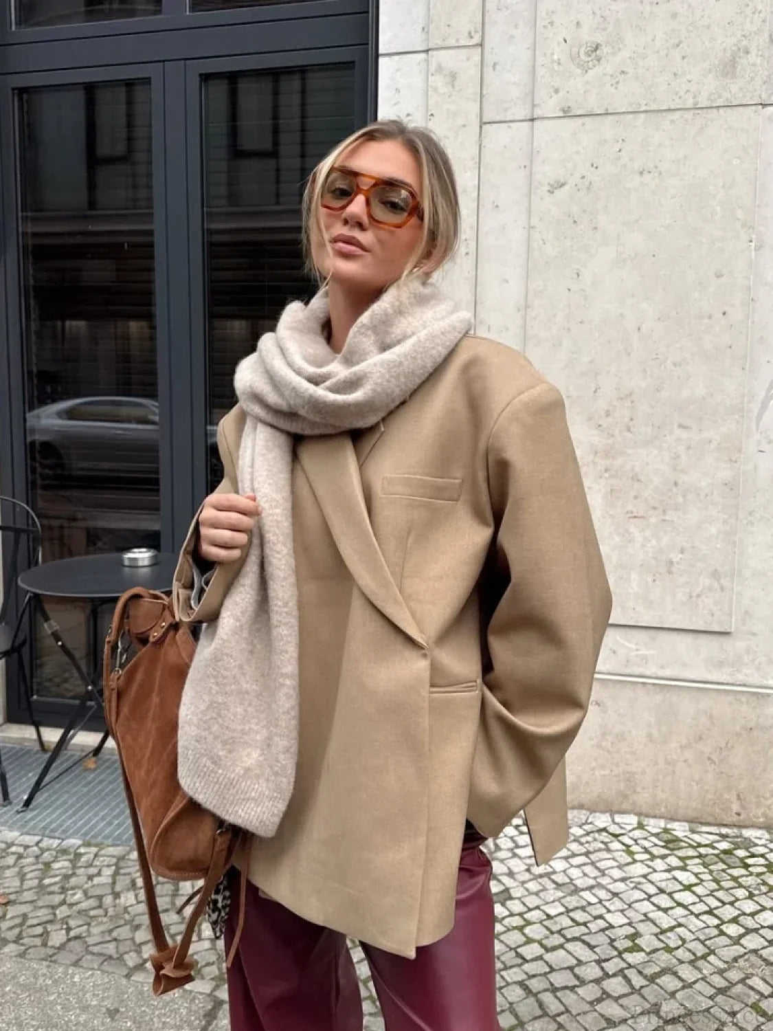 Side Split Suit Coat