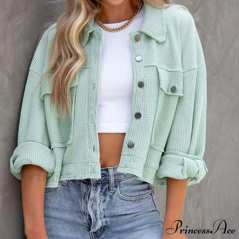 Simple Casual Mini Short Jacket