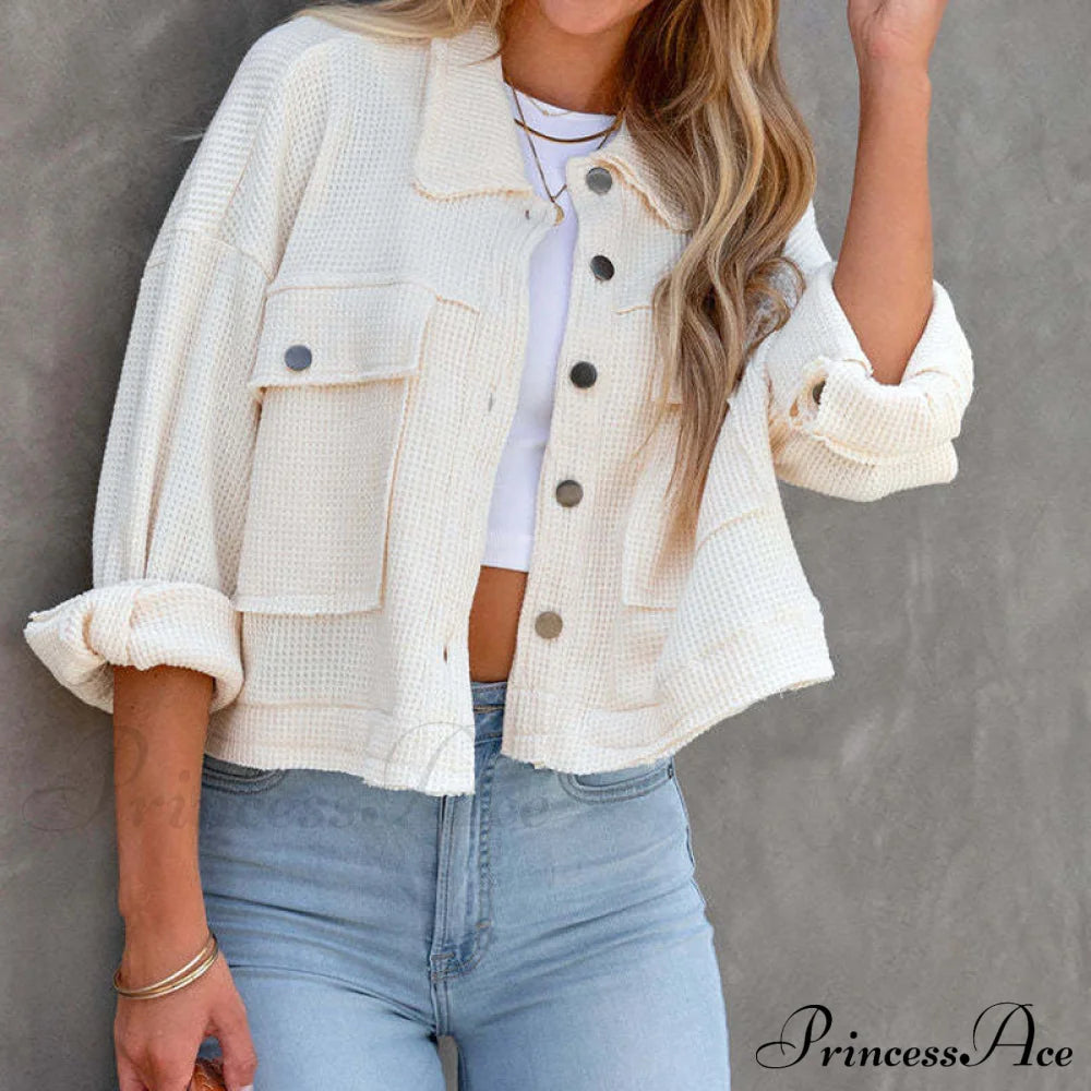 Simple Casual Mini Short Jacket