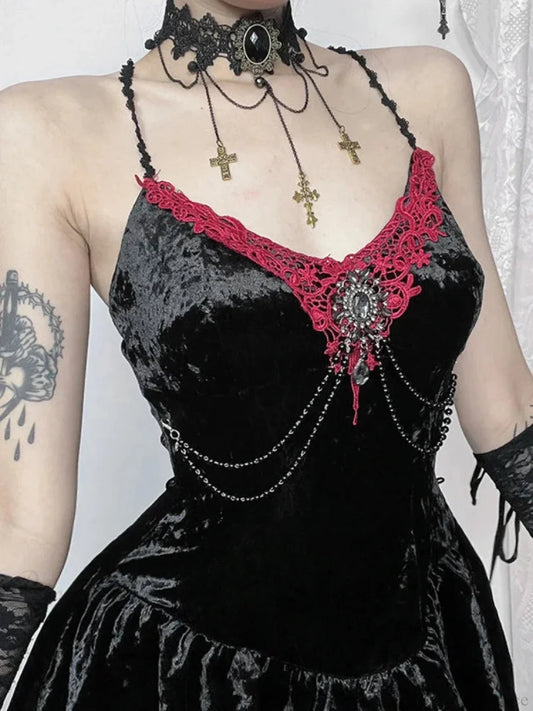 Soft Chain Corset Small Dress