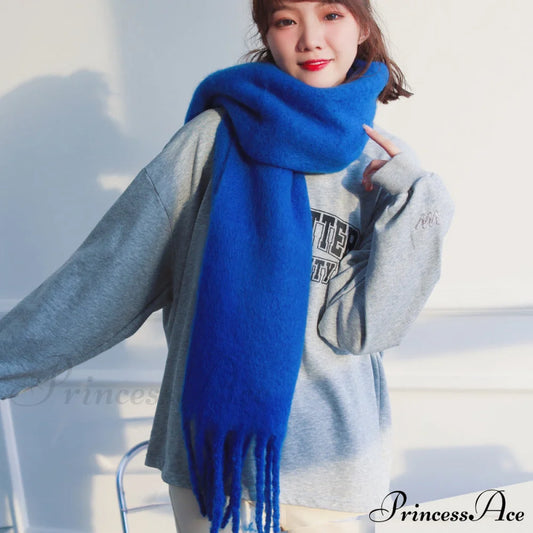 Soft Warm Cozy Elegant Trendy Classic Comfortable Knitted Scarf