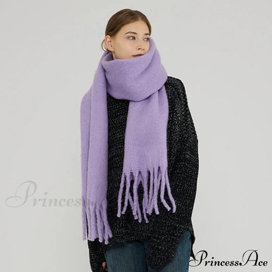 Soft Warm Thick Cozy Elegant Modern Trendy Classic Scarf