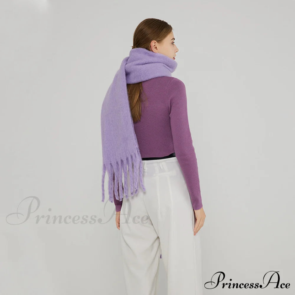 Soft Warm Thick Cozy Elegant Modern Trendy Classic Scarf