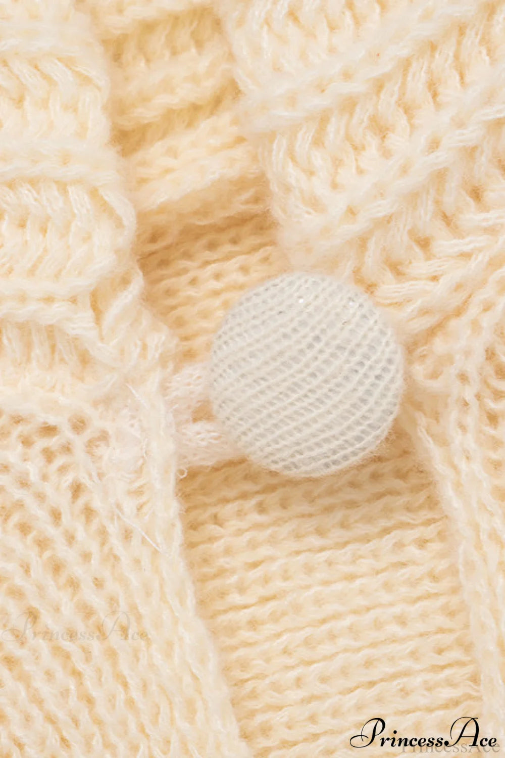 Solid Color Paneled Waist Cinched Knit Cardigan