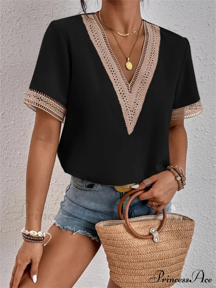 Sona Tops Black / S Tops & Blouses