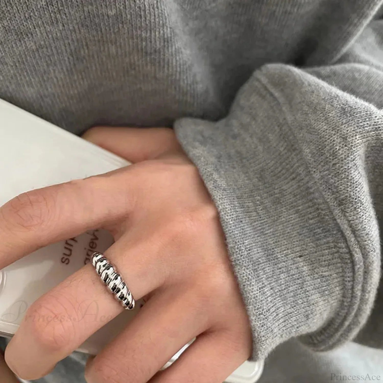 Spikes Adoration Core Gothic Band sliver04