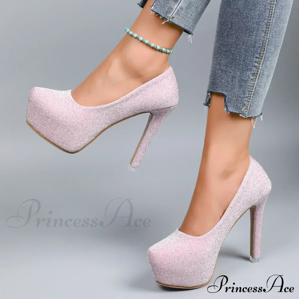 Stiletto Sexy High Heels New Summer Casual Pumps Platform Luxury Wedding Shoes Heel