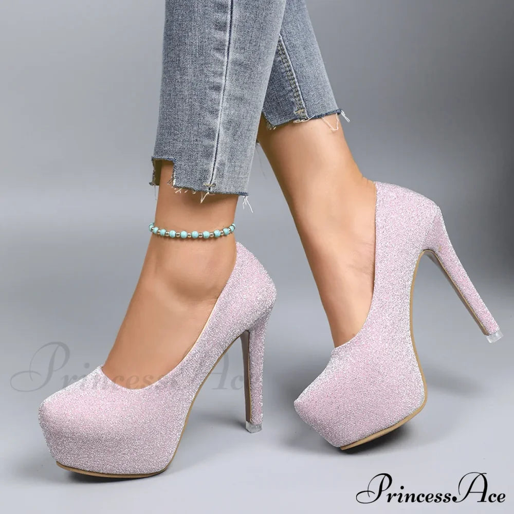 Stiletto Sexy High Heels New Summer Casual Pumps Platform Luxury Wedding Shoes Heel