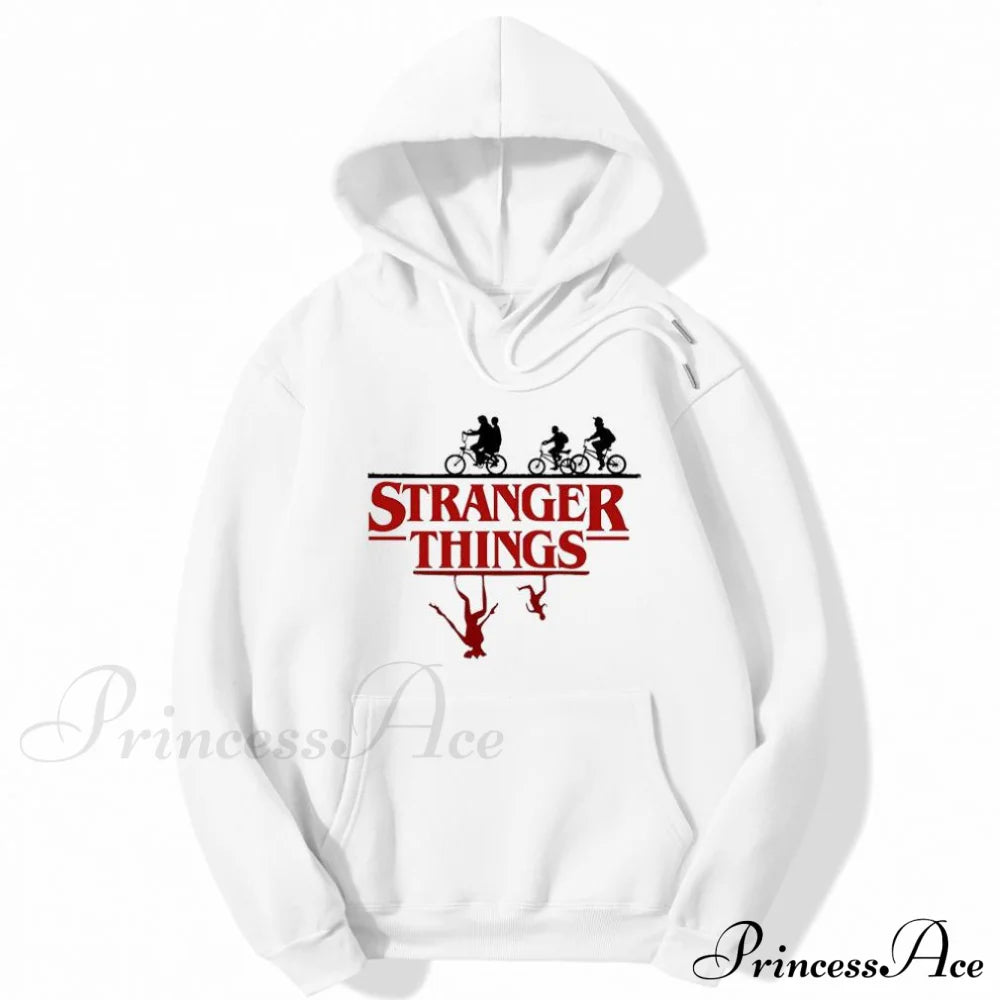 Stranger Things Anime Print Hoodies Sweatshirts & Hoodies-L