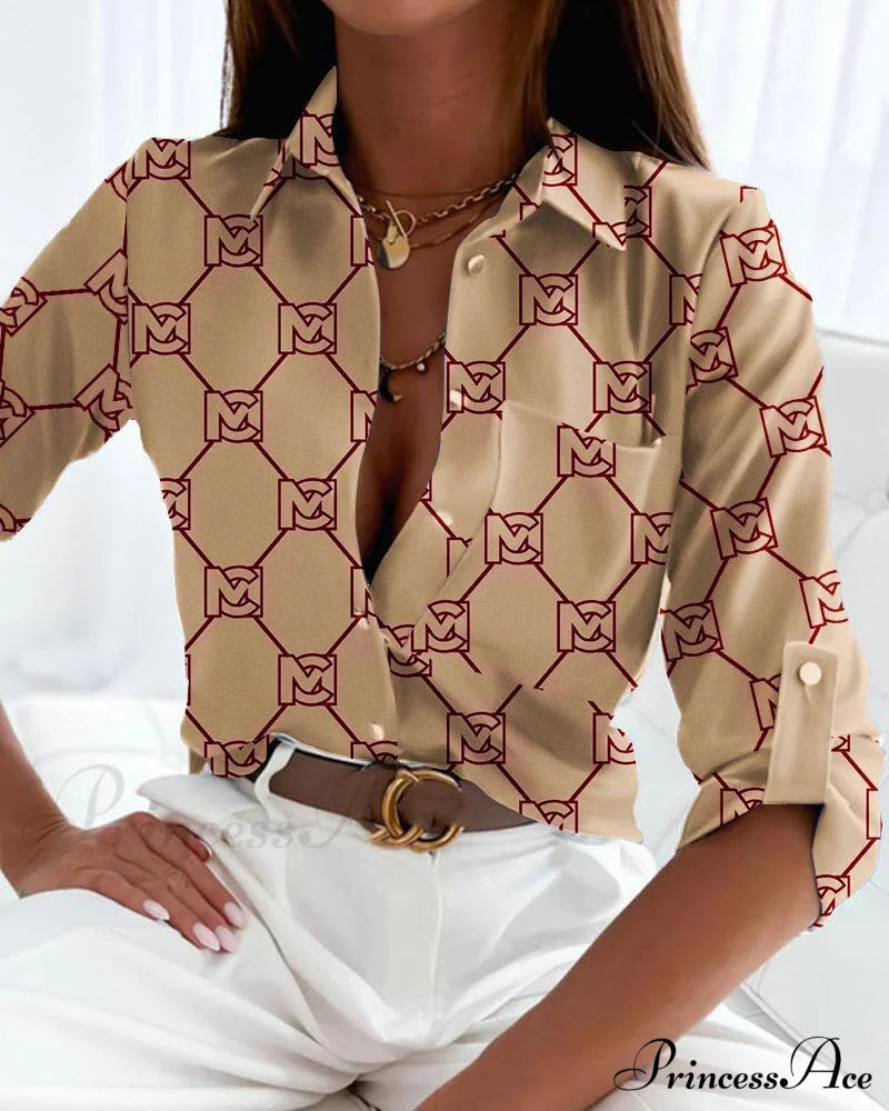 Stylish Katniss Blouse Moccasin / S Tops & Blouses