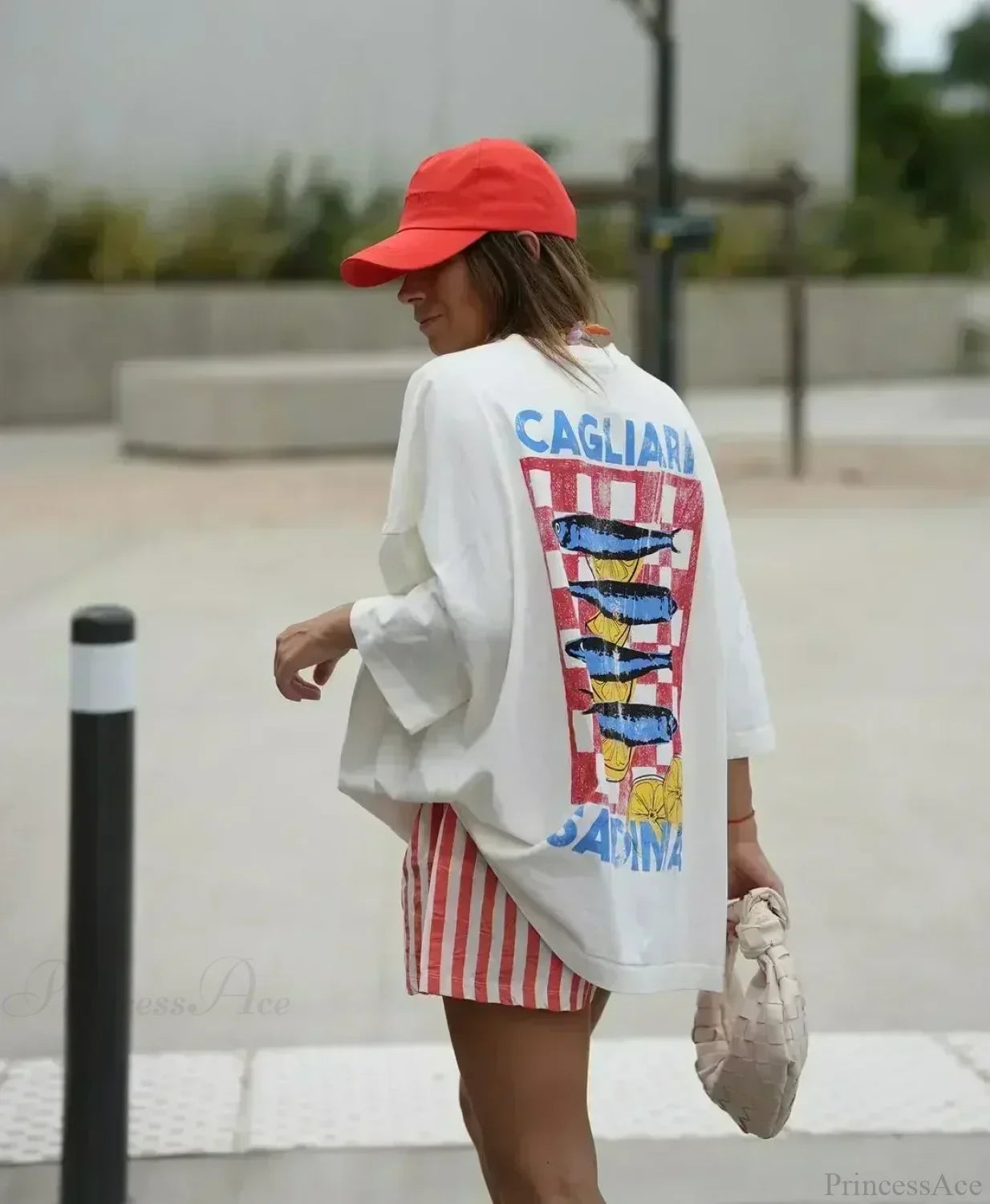 Summer Cute Graphic T-shirt white9 / S t-shirt-250223