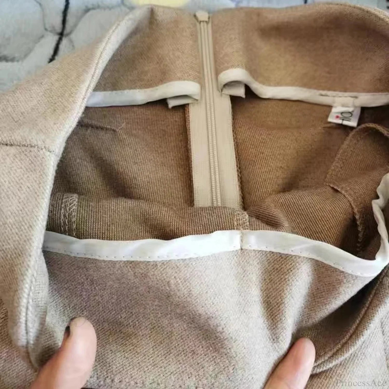 Super High Waist Wool Blend Warm Loose Cashmere Thick Woolen Pants