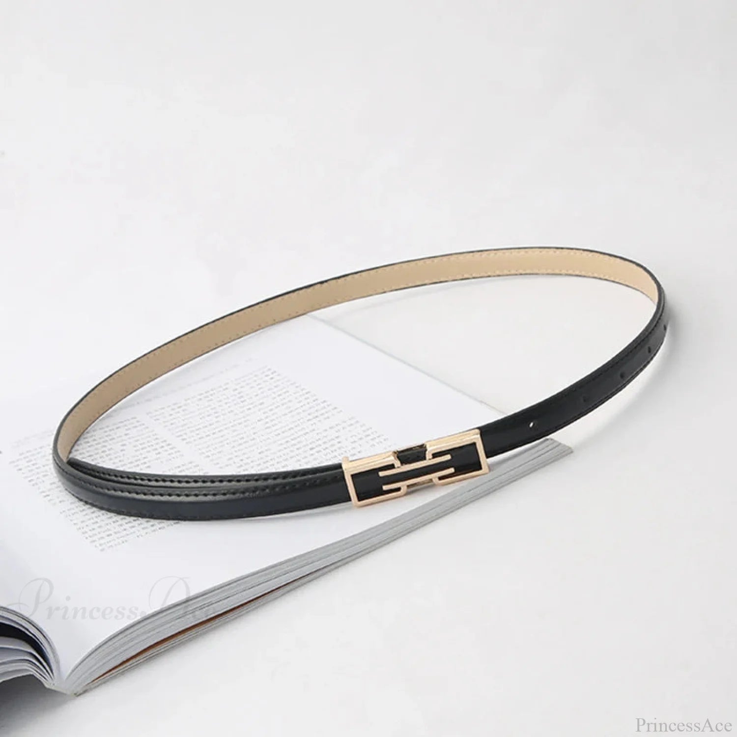 Synonyms: Gothic - medieval Leather - hide Pin - peg Buckle - clasp PU medieval hide peg clasp Belt style02