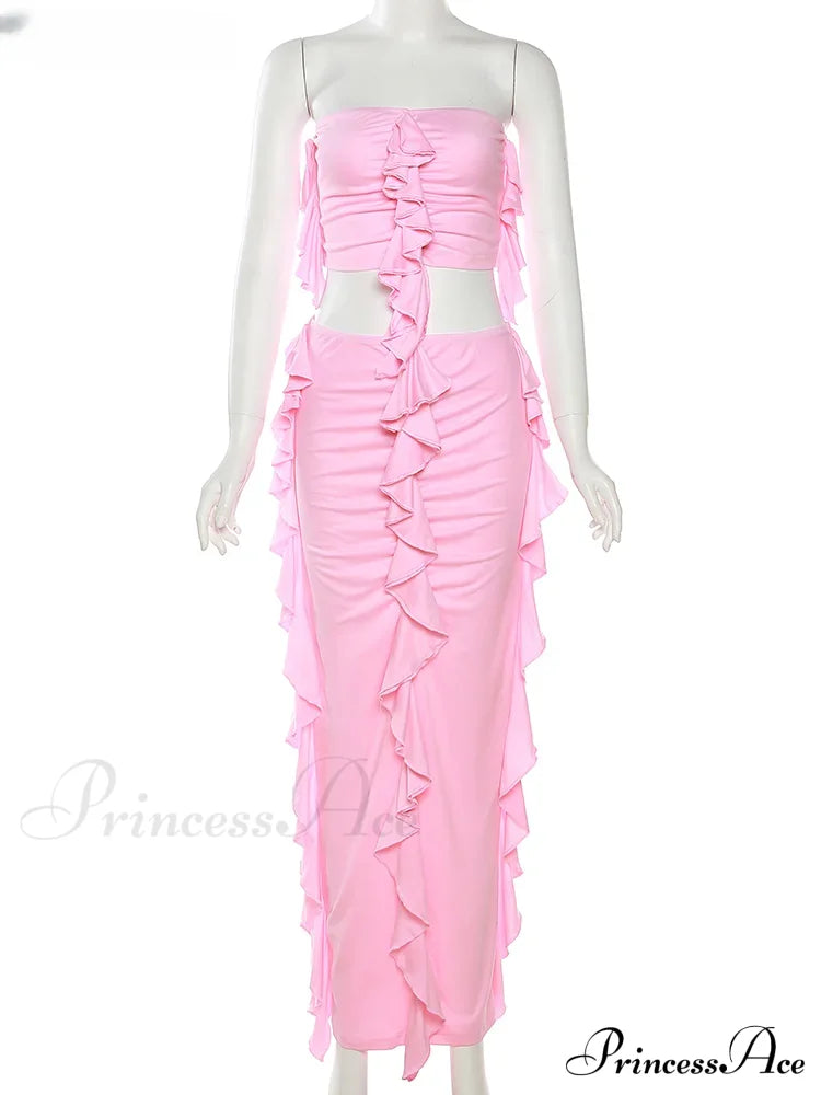 Tassel Birthday Party Outfits Maxi Dress