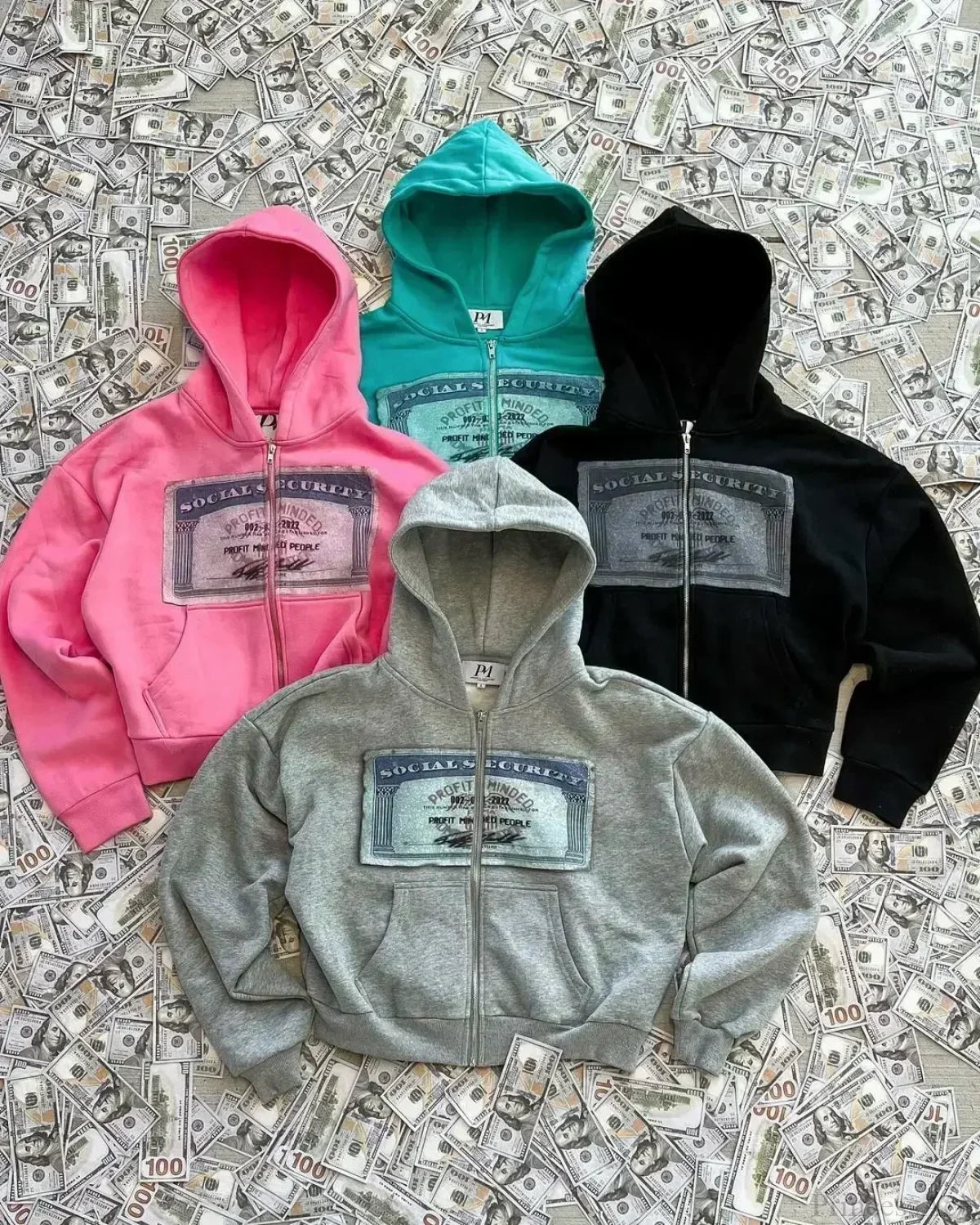 Trendy Brand Printed Hoodie