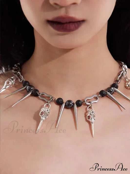 Trendy Ins Gothic Punk Dark Cool Street Necklace Halloween