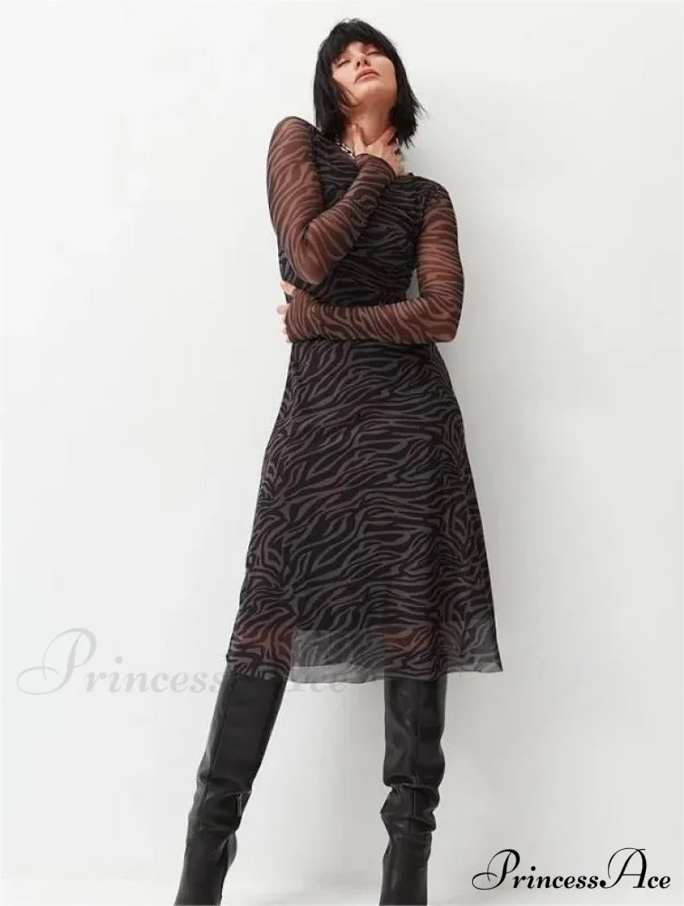 True Hues Stylish Velvet Dress Stripe / Xs Dressy Dresses