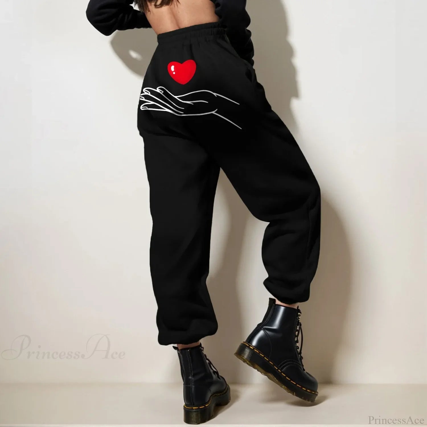 Valentine’s Day Couple Jogger Pants Watermelon Red / S