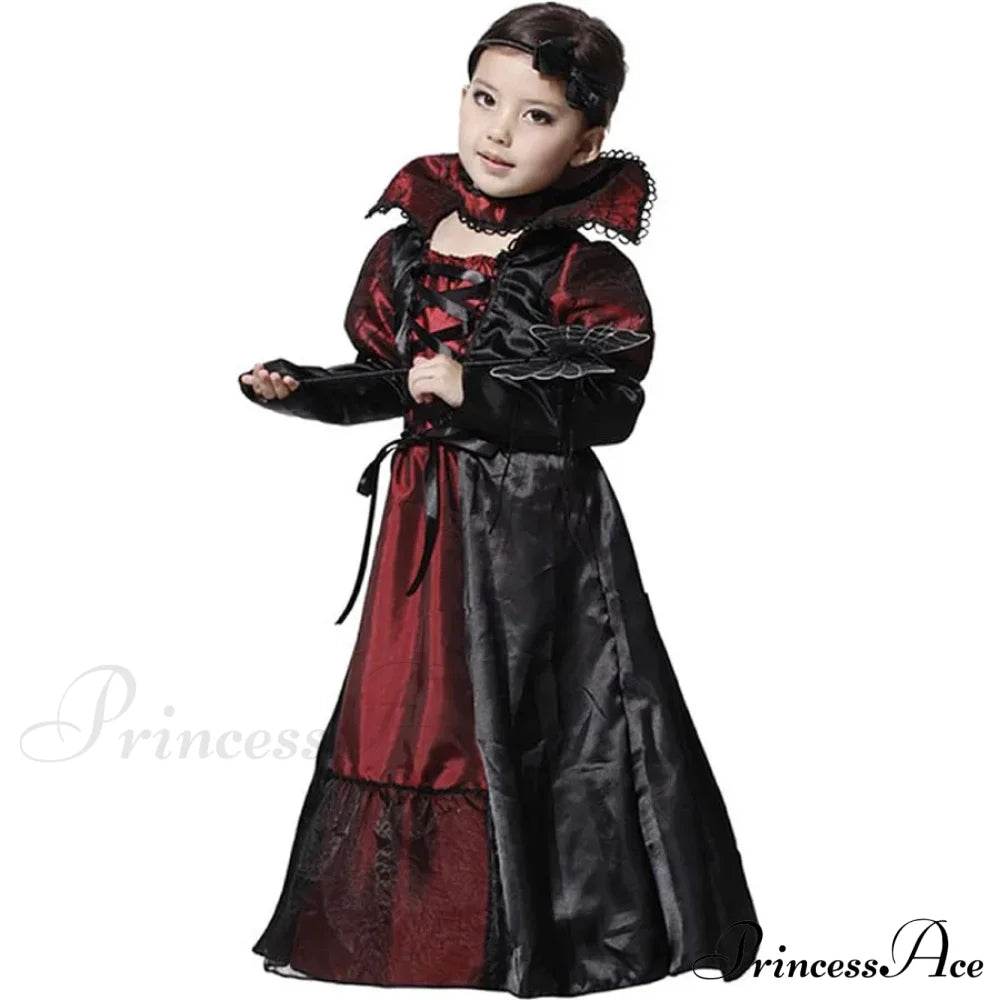 Vampire Dress Halloween Party Kid Costumes