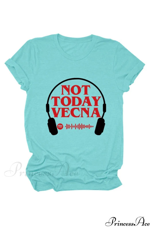 Vecna Printed T-Shirt Water Blue / S Tees