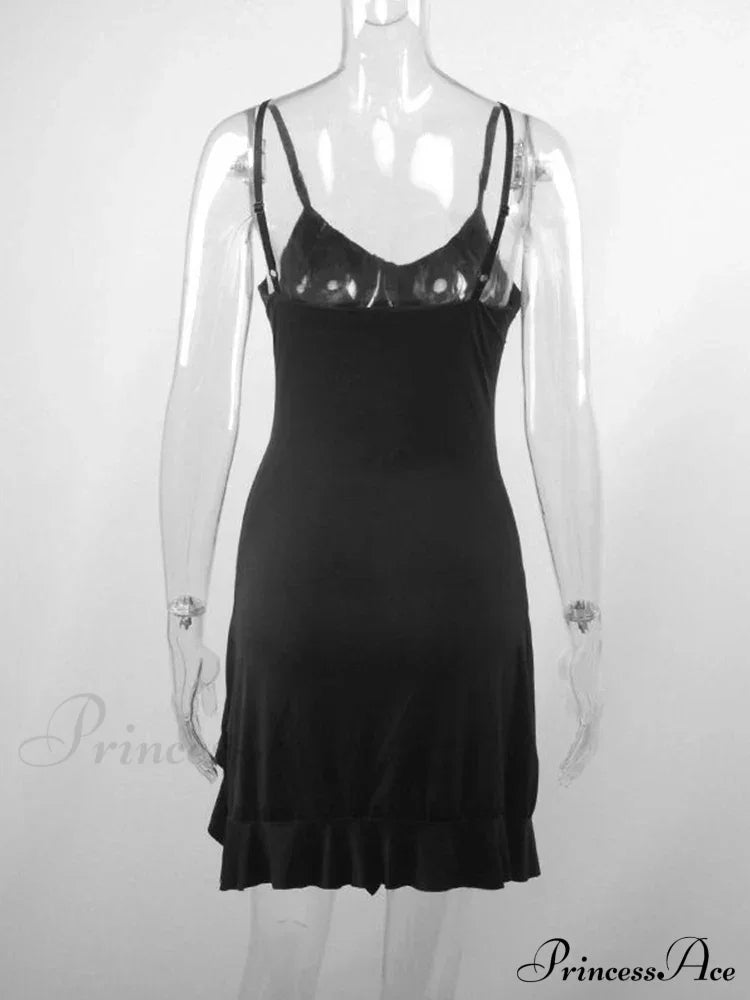 Vintage Cross Camis Mini Dress