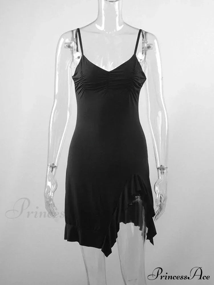 Vintage Cross Camis Mini Dress