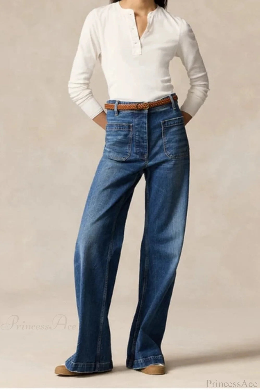 Vintage Loose Fit Straight Jean