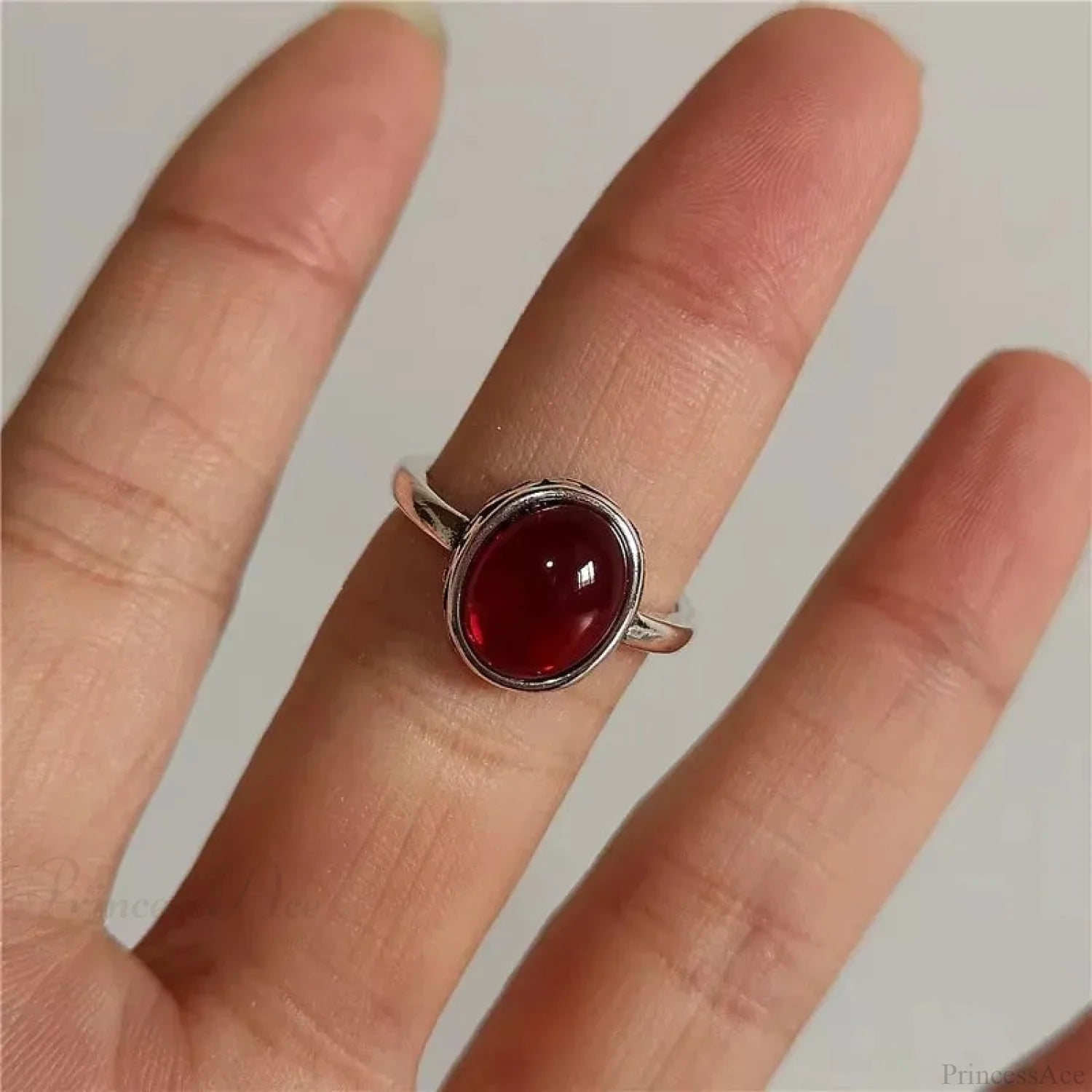 Vintage Midi Bohemian Dark Gothic Band red1