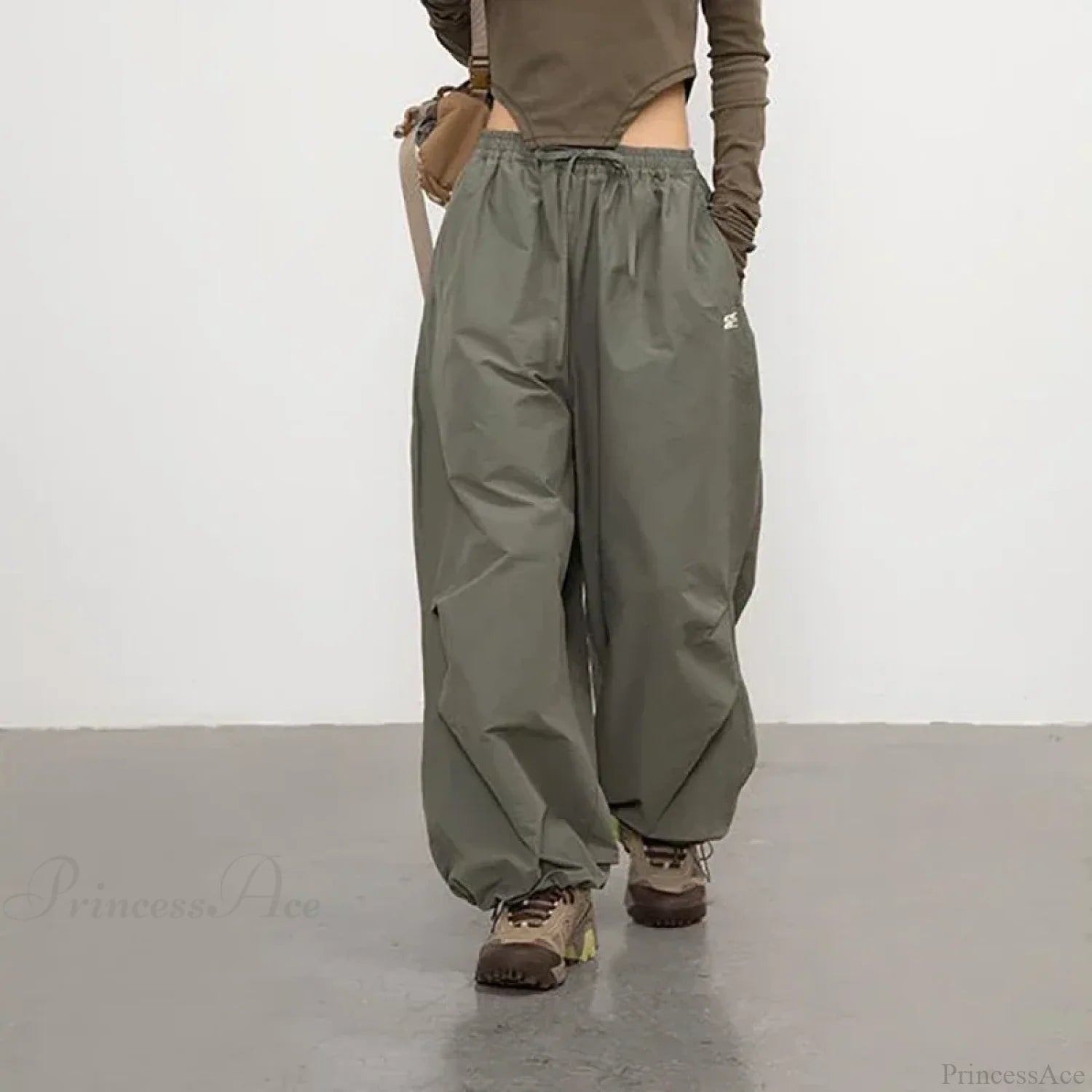 Vintage Y2K Harajuku Parachute Pants