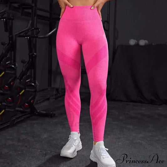 Waist Seamless Fitness Fashion Knitting Slim Legging