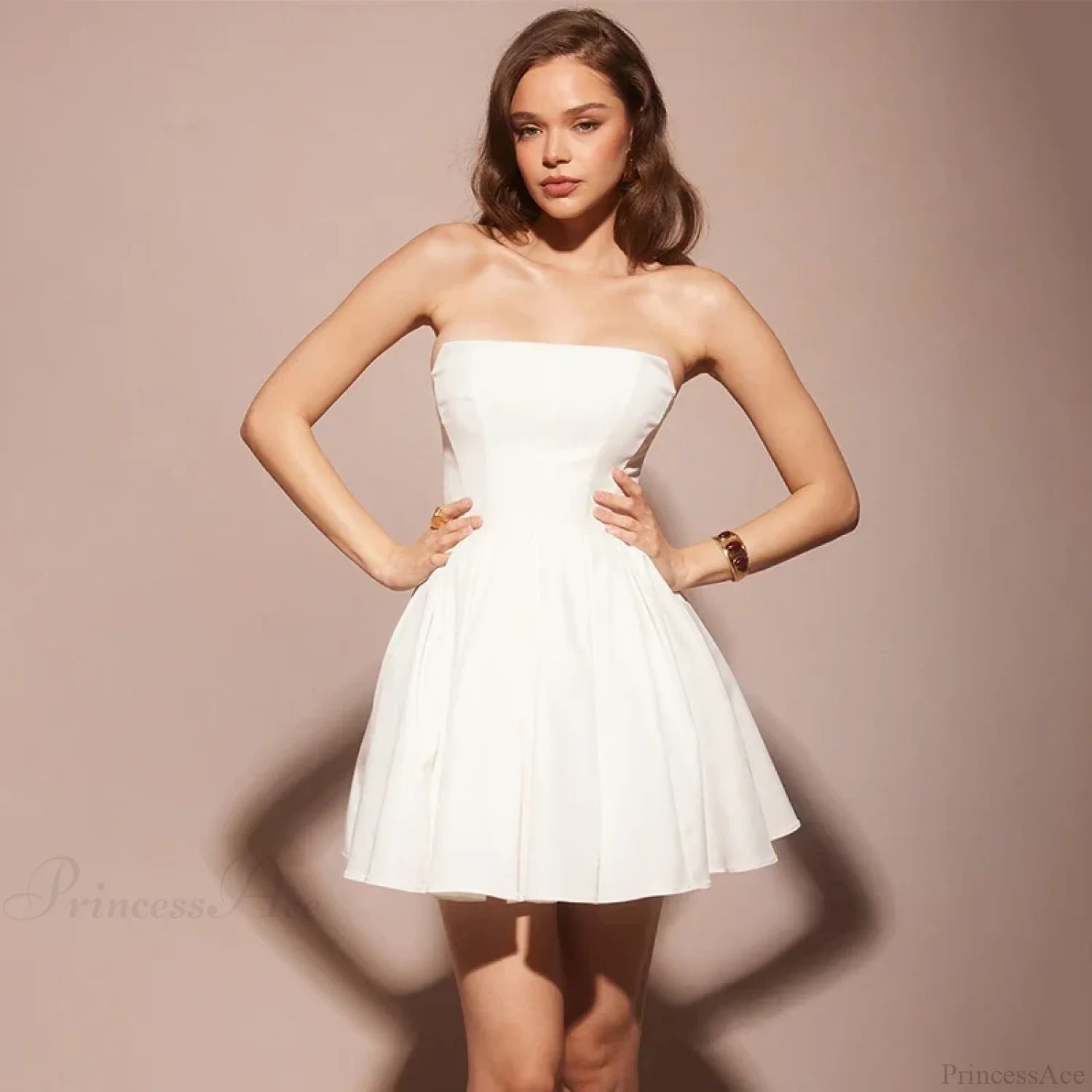 Waist Wrap A-line Vacation Dress vacationdress-250223