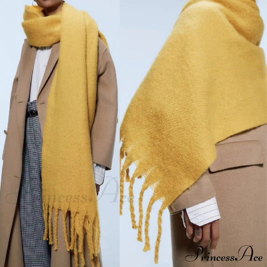 Warm Thick Cozy Elegant Stylish Chunky Soft Trendy Scarf