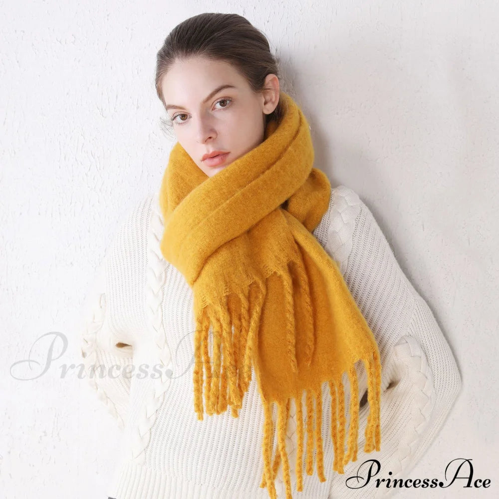 Warm Thick Cozy Elegant Stylish Chunky Soft Trendy Scarf