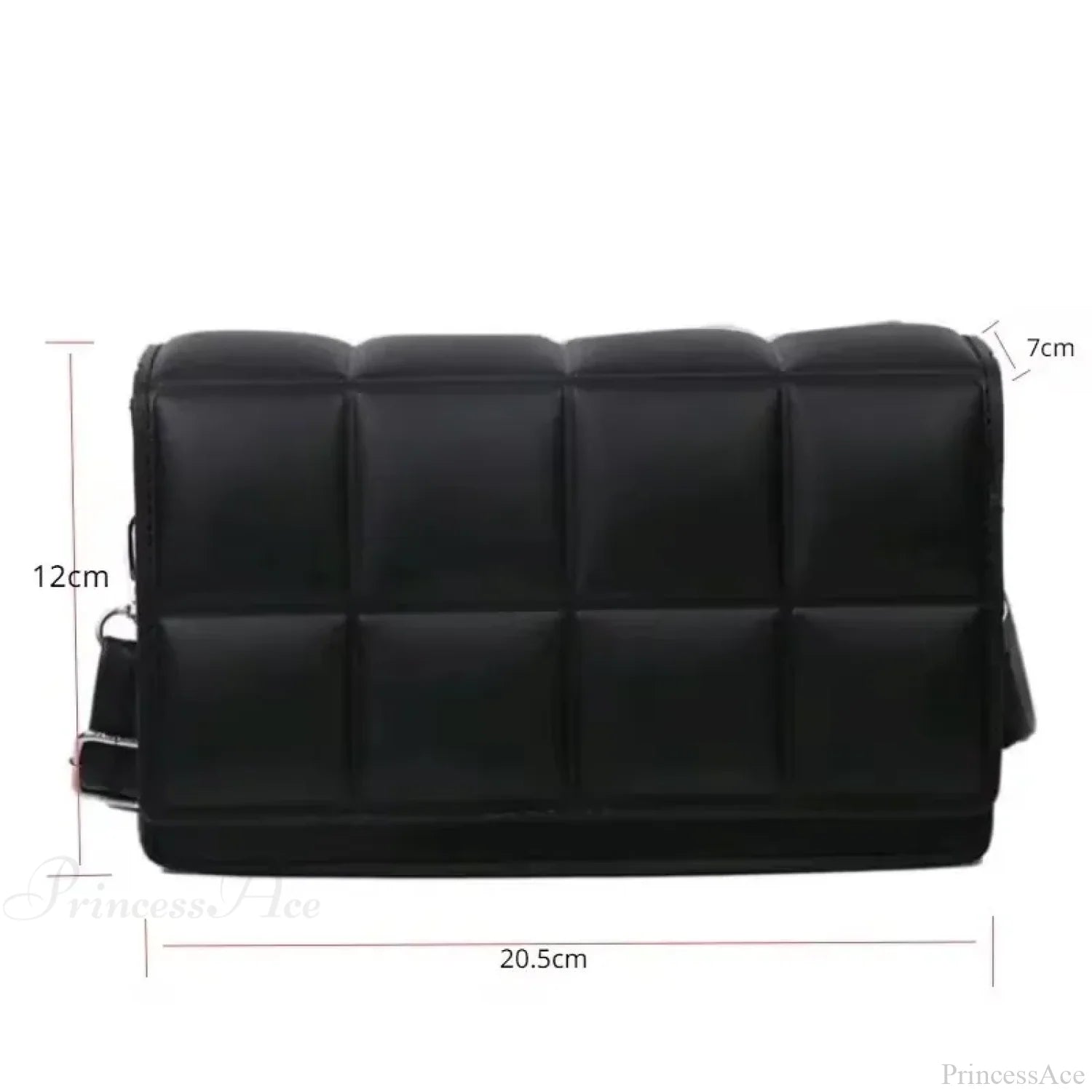 Waterproof PU Leather Large Shoulder Crossbody Bag shoulder-250126