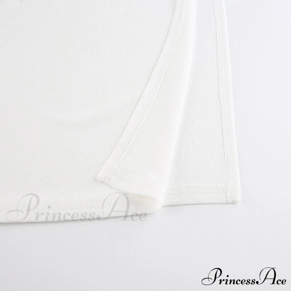 White Shoulder Parties - Women For Split Gown One And Full-Length Warm-Season Elegant Long Beachwear