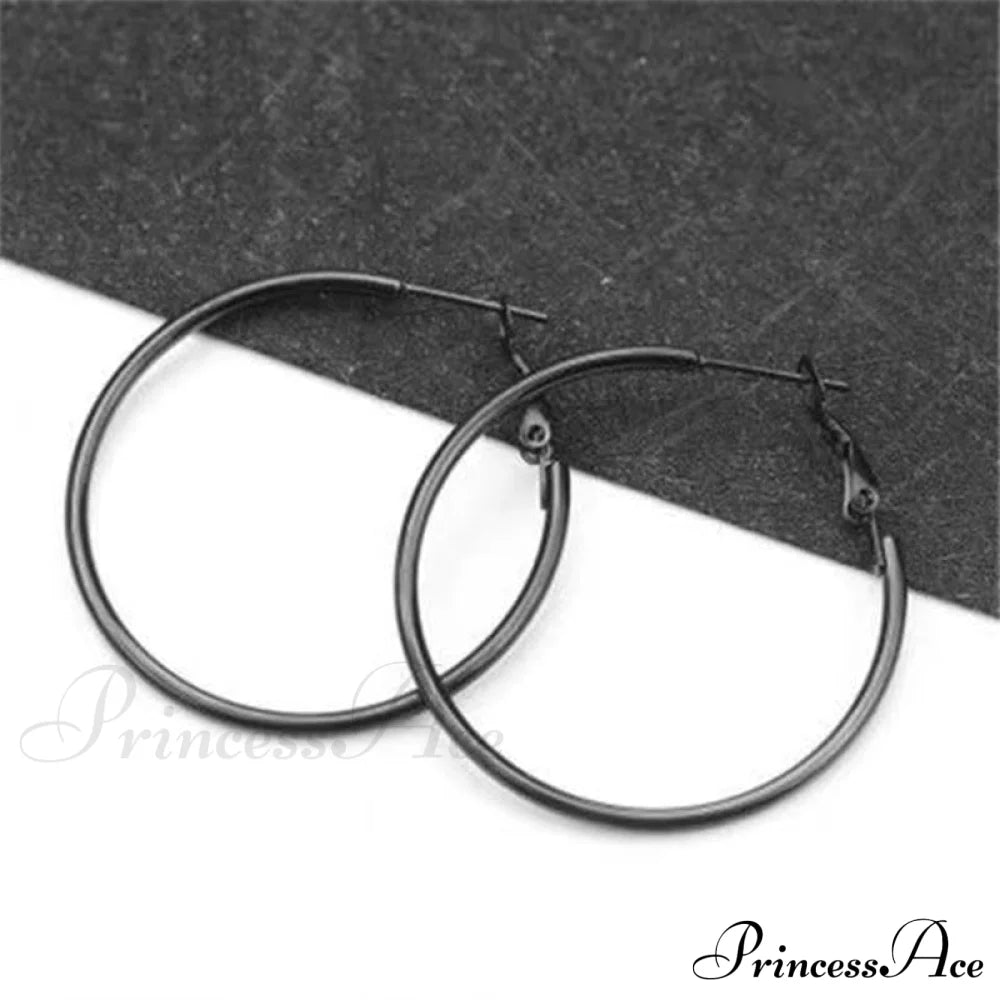 Wholesale Stainless Steel Multiple Sizes Hoop Earrings