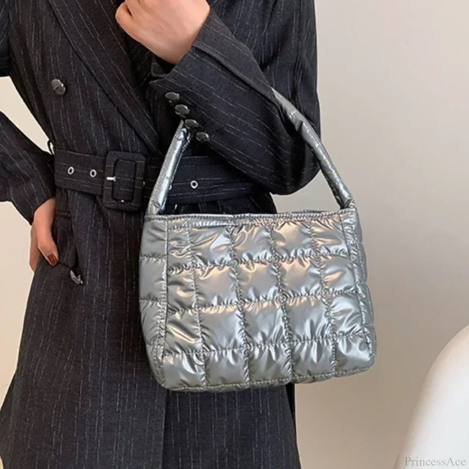 Winter Cotton Casual Tote Shoulder Handbag handbag-250126