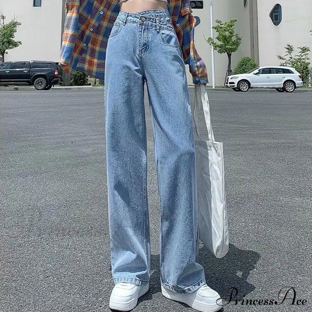 Woman Jeans High Waist Denim Pants