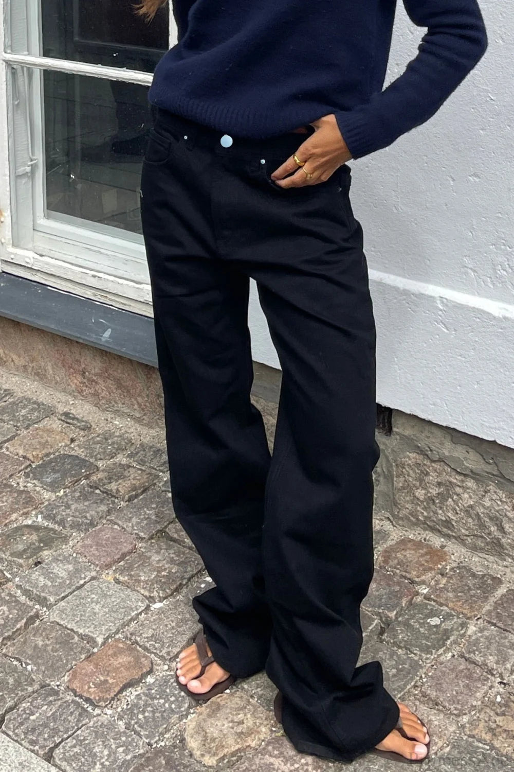 Y2K Star Color-Block Patchwork Jeans