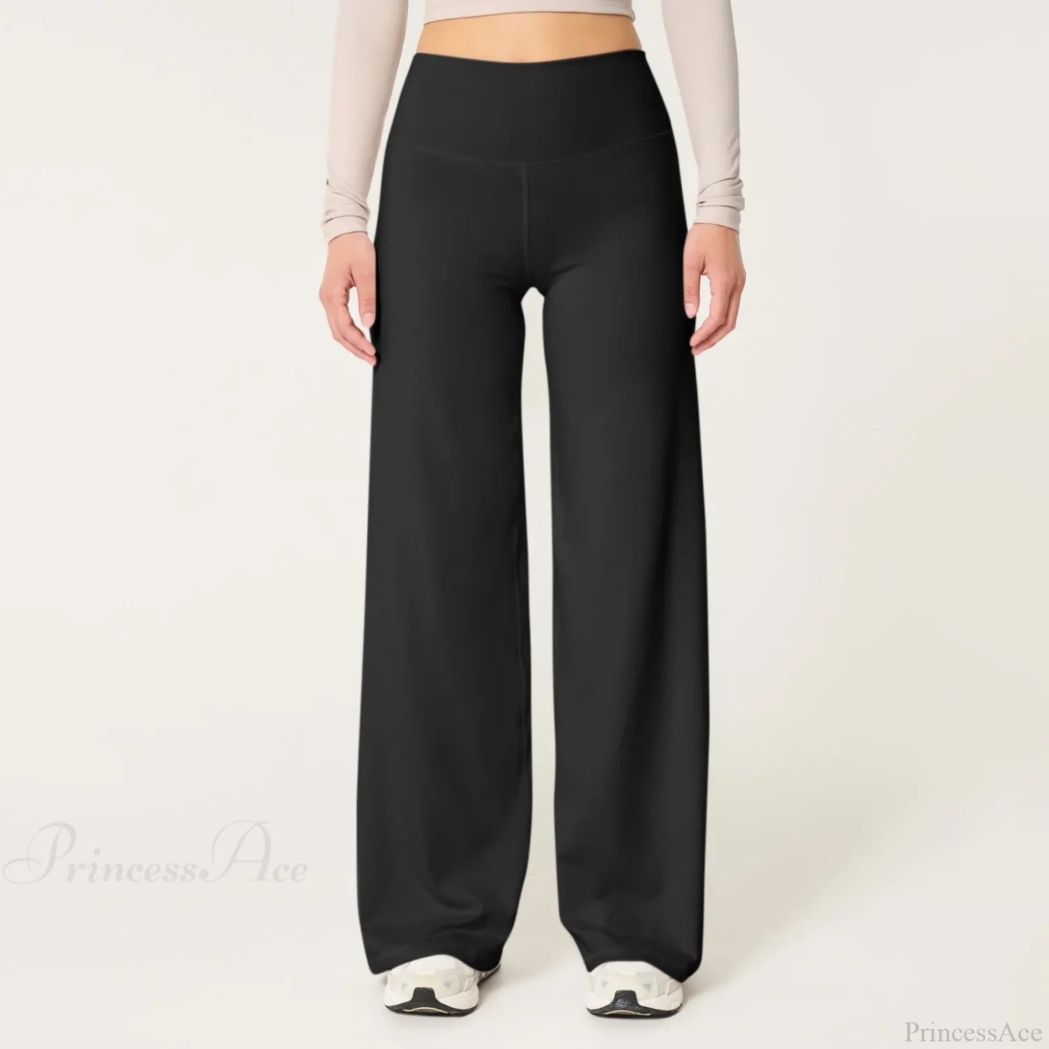 Yoga Slim Fit High-Waisted Stretch Sports Pant Black / S pant-250223